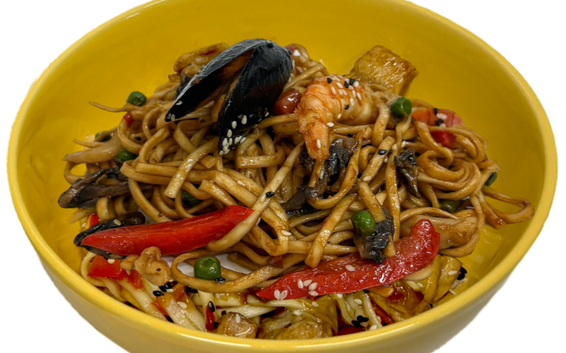 WOK с морепродуктами