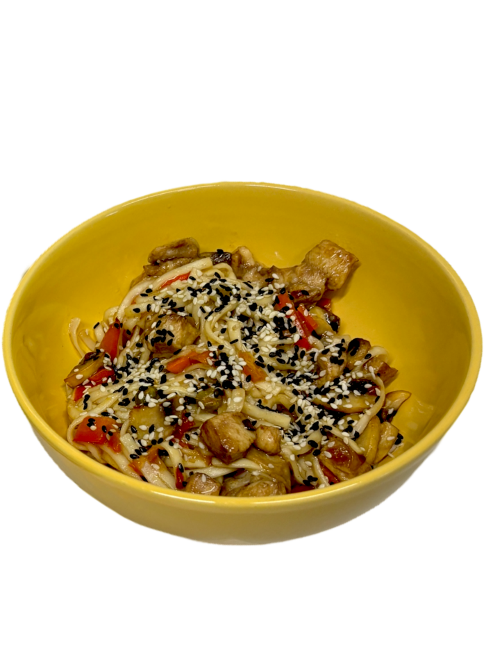WOK с курицей