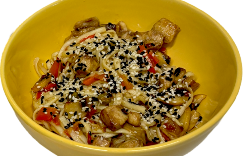 WOK с курицей