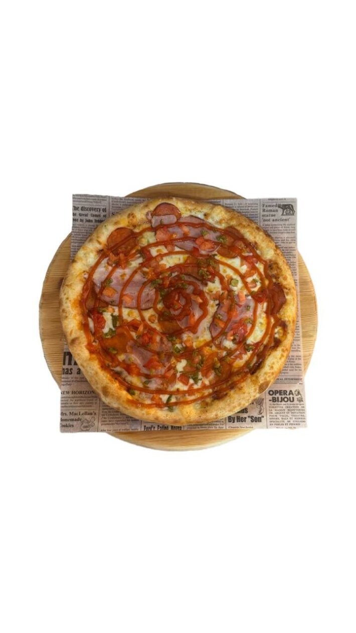 Пицца Спайси с соусом сальса