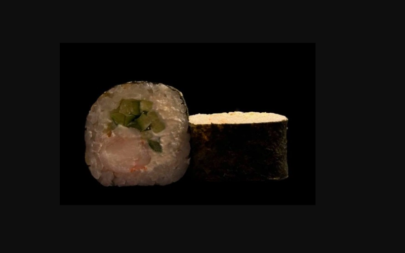 Маки с креветкой