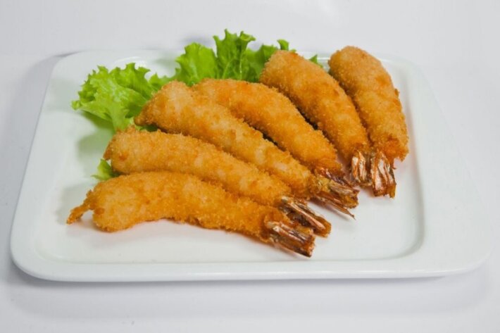 Креветки в кляре