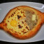 Аджарский хачапури с сыром и мясом