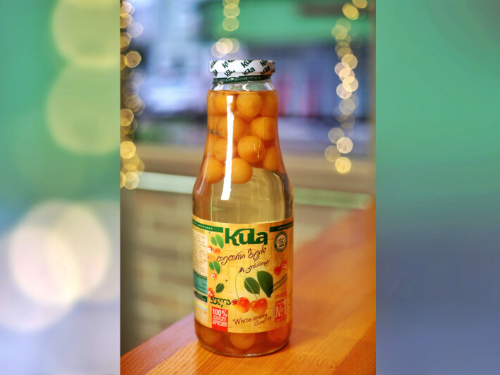 Грузинский компот Kula Белая черешня
