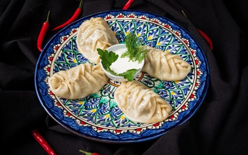 Манты с бараниной