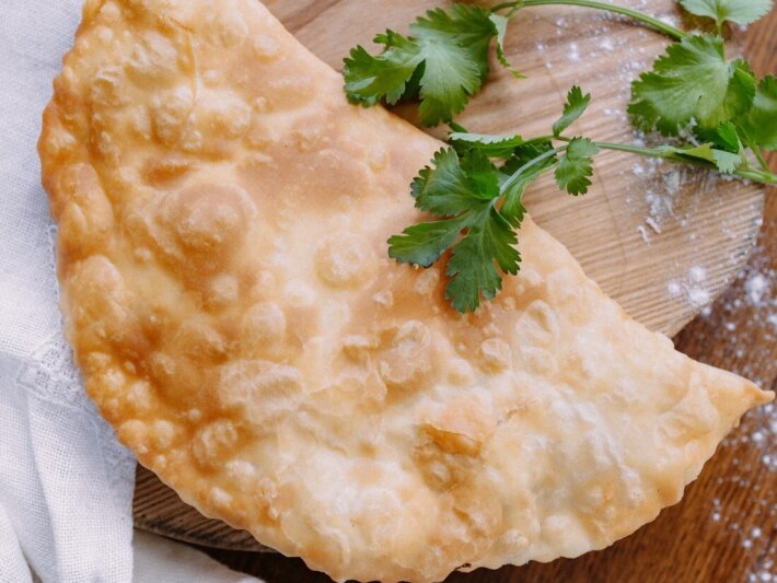 Чебурек с бараниной