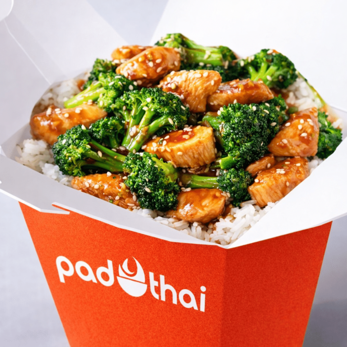 Чикен терияки на рисе