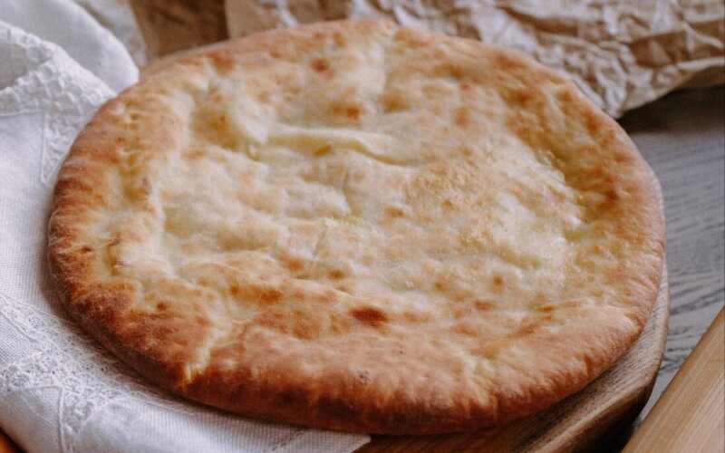 Пирог с курицей и грибами