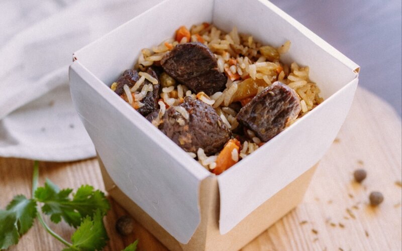 Плов с говядиной