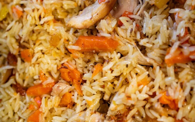 Плов с курицей