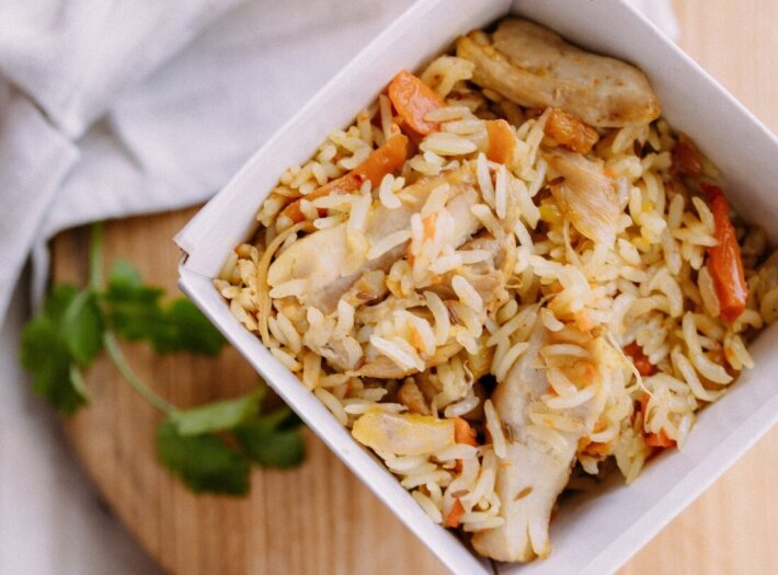 Плов с курицей