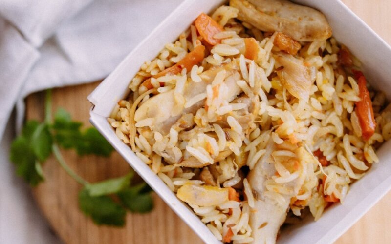 Плов с курицей