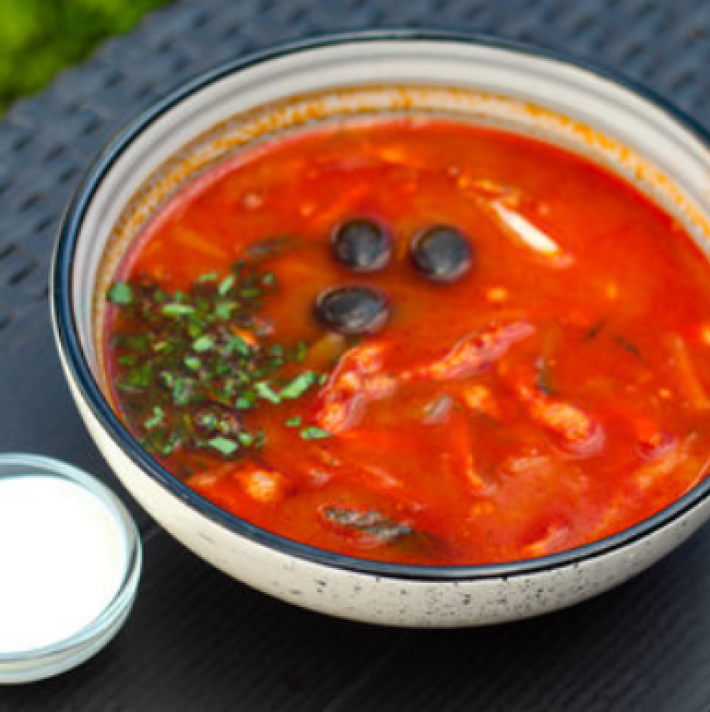 Солянка мясная