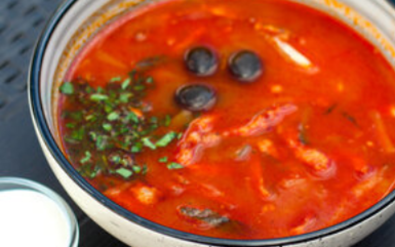 Солянка мясная