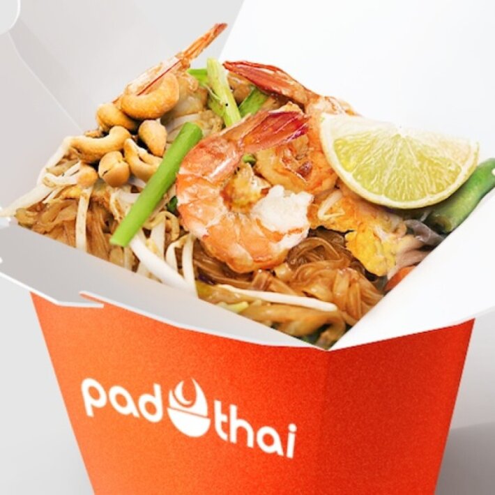 Пад тай с креветками