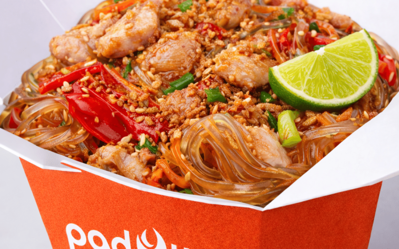 Фунчоза с курицей