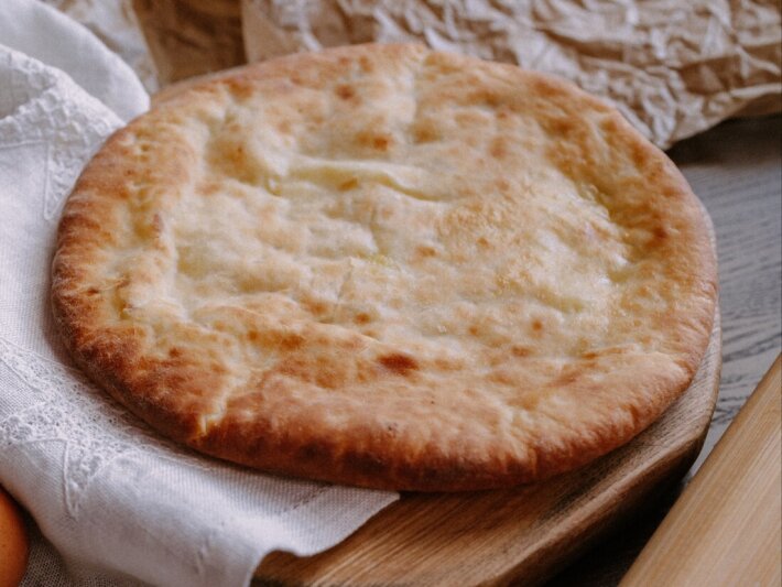 Пирог с картофелем и сыром