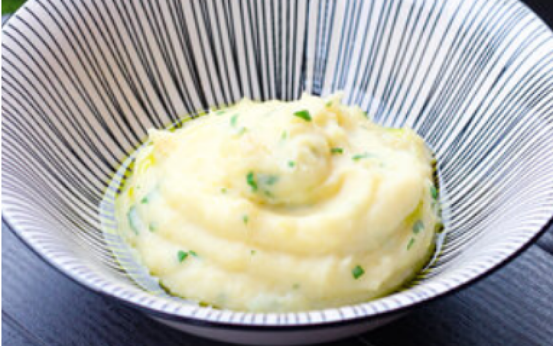 Картофельное пюре с зеленью