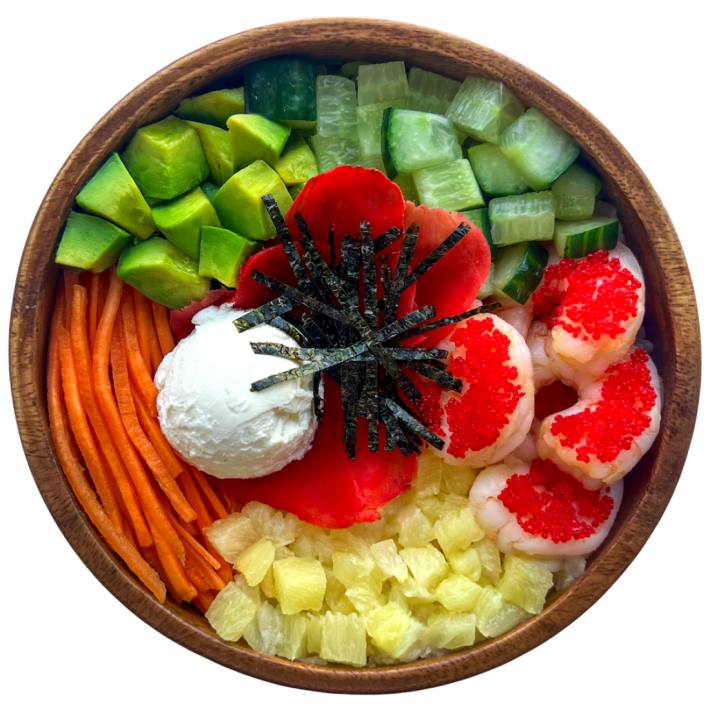 Поке «Калифорния» с креветками