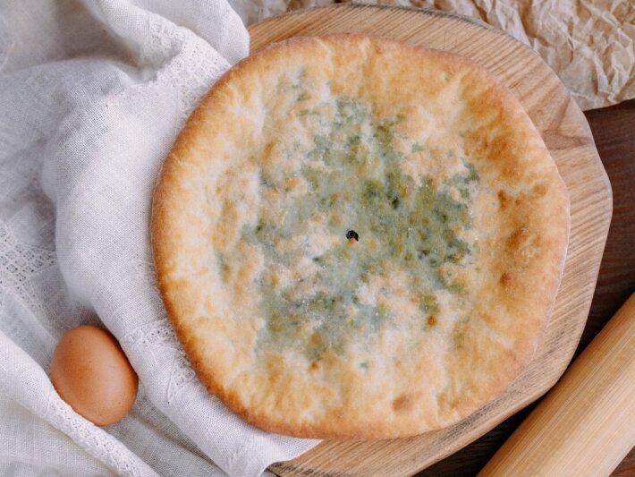 Пирог со шпинатом и сыром