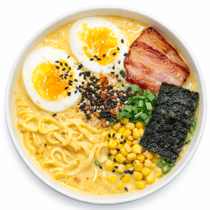 Сырный рамен