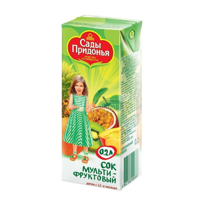 Сок «Сады Придонья» мультифрукт