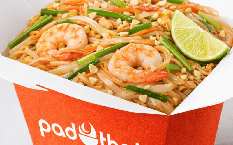 Пад тай с креветками