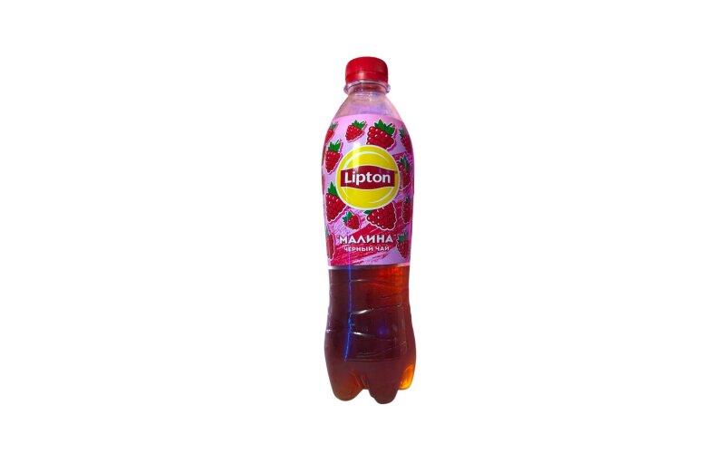 Чай черный Lipton с малиной