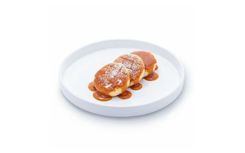 Сырники с солёной карамелью