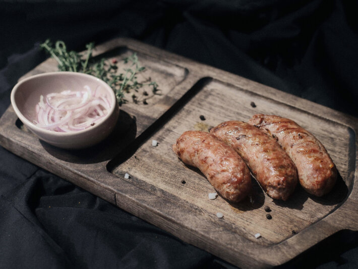 Колбаски «Свинина-говядина» на гриле