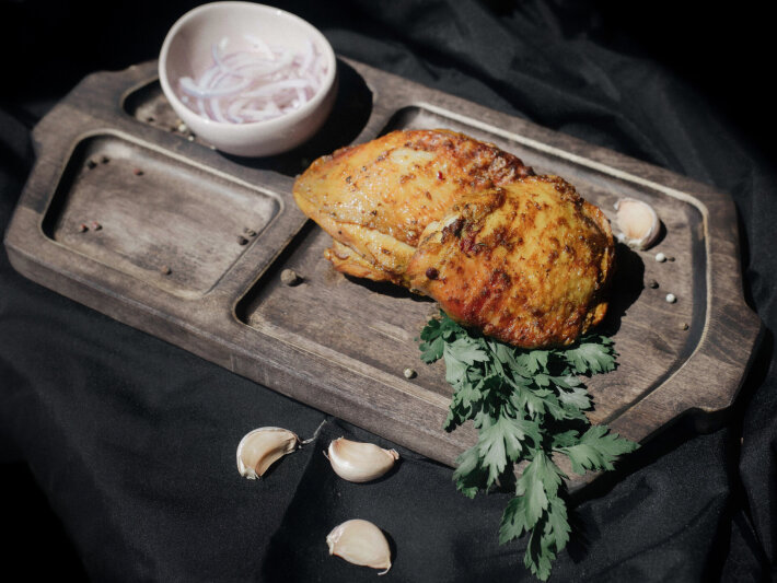 Шашлык из куриных бедёр