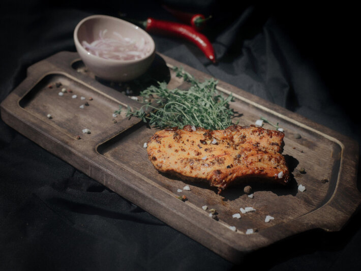 Шашлык из свиной корейки