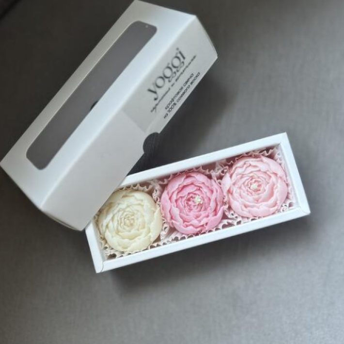 Набор свечей «Peonies »