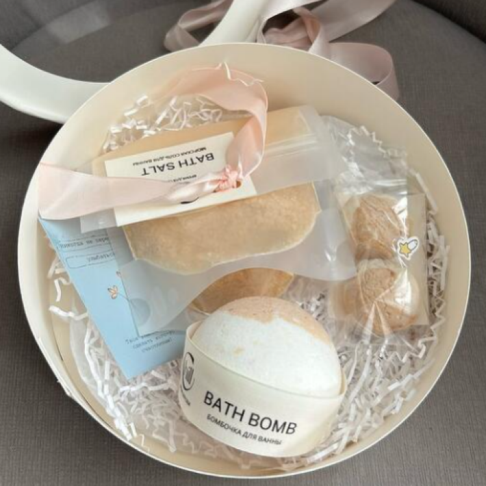 Набор подарочный с солью для ванны