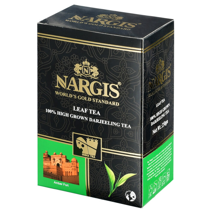 Чай индийский черный листовой Nargis Даржилинг (Darjeeling) крупнолистовой, 250 гр