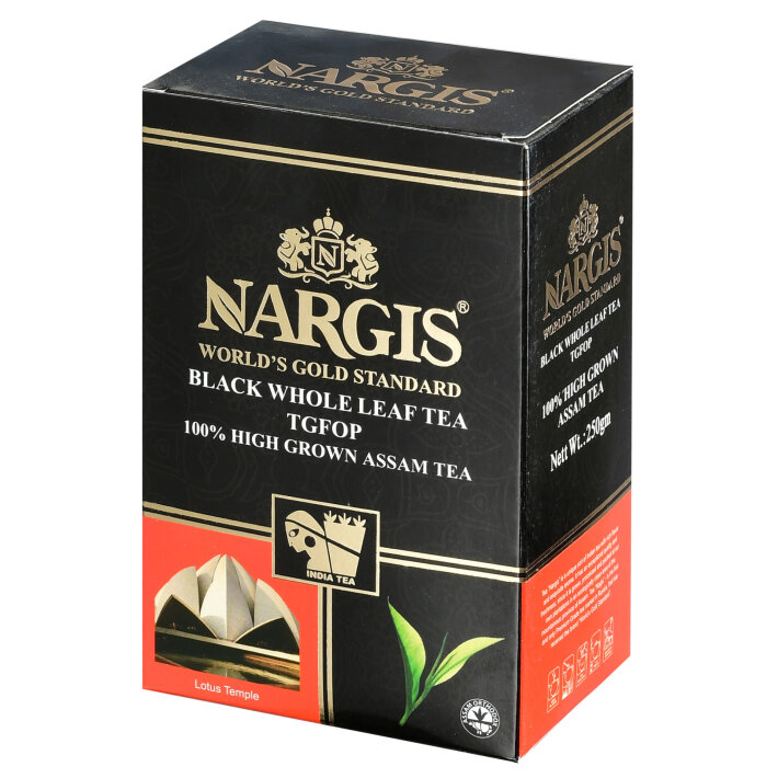Чай индийский черный листовой Nargis Ассам (Assam) TGFOP крупнолистовой