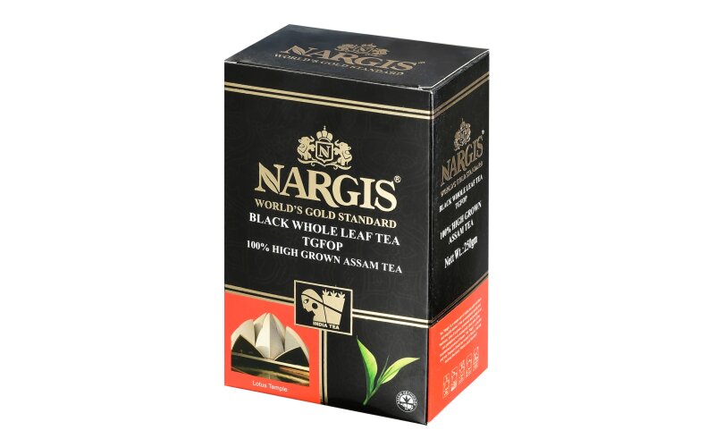 Чай индийский черный листовой Nargis Ассам (Assam) TGFOP крупнолистовой