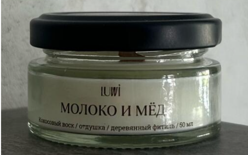 Свеча «Молоко и мёд»