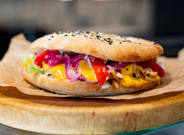 Донер в пите карри