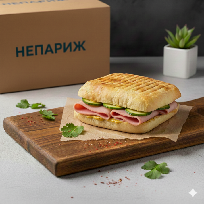 Сэндвич с ветчиной и сыром