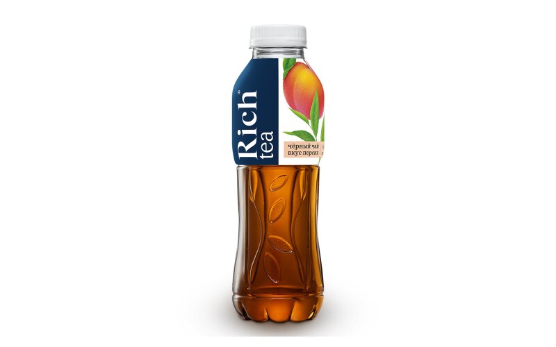 Черный чай Rich персик
