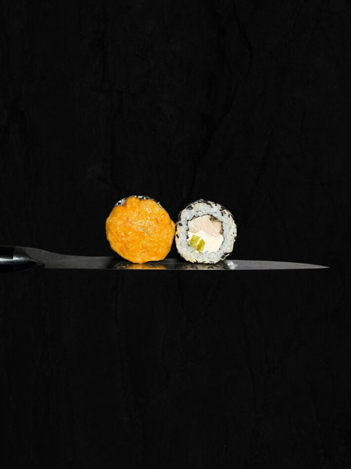 Запечённый ролл с курицей «Терияки»
