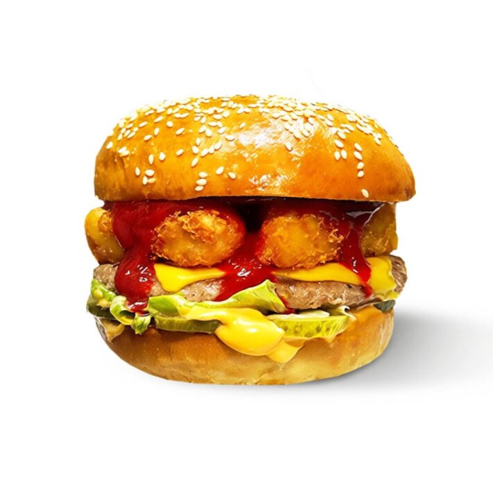 Хашбургер с Брусникой