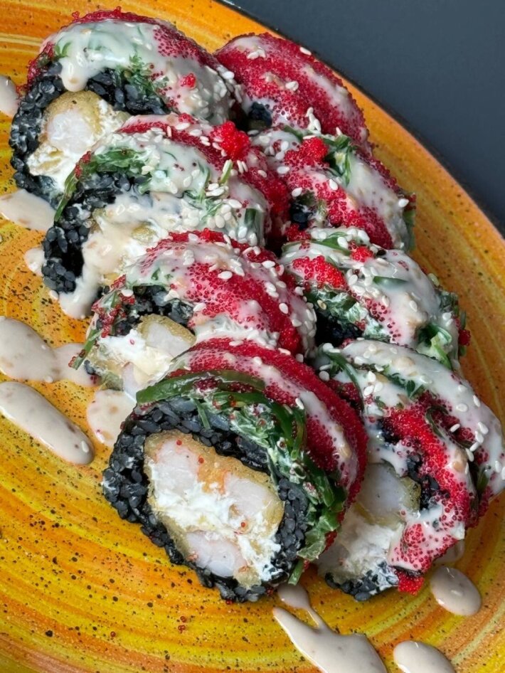 Ролл big креветка