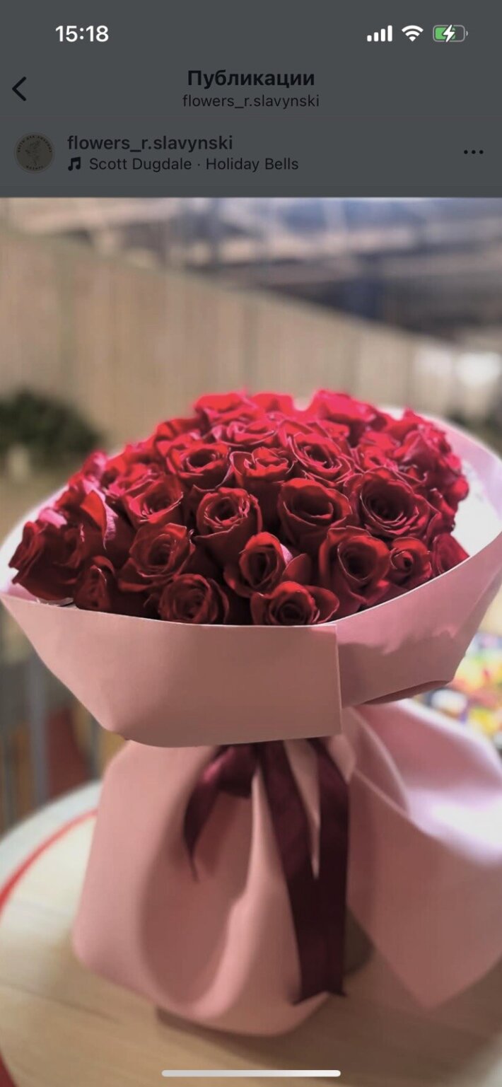 Букет из 51 розы