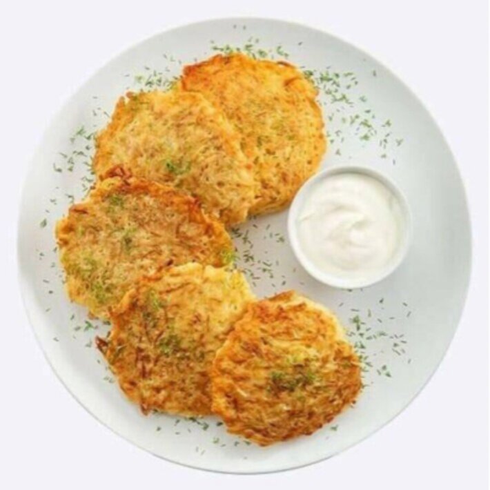 Драники со сметаной 5шт.