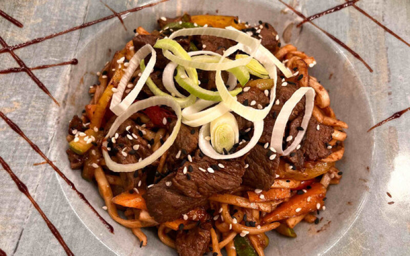 Лапша «WOK» с  говядиной