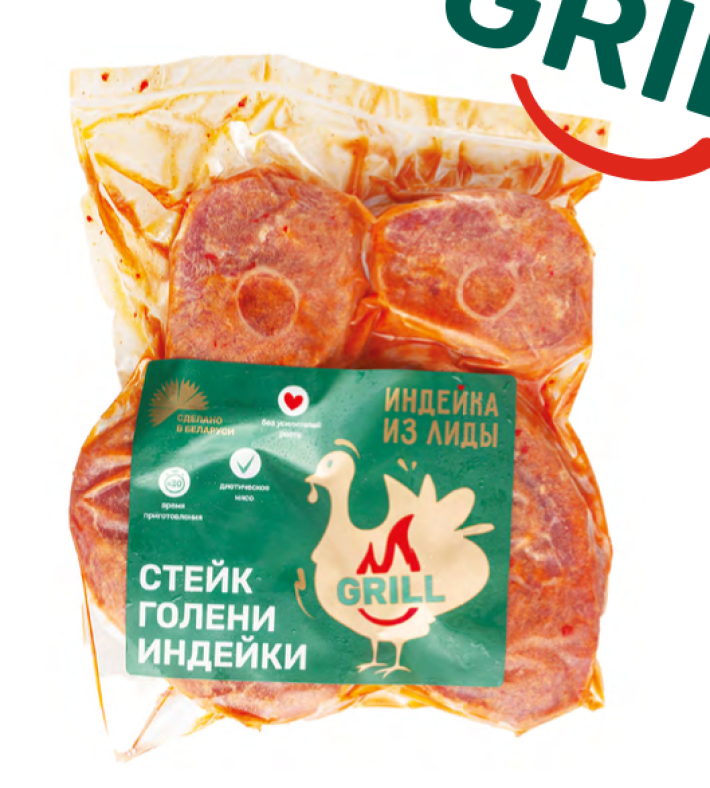 Стейк голени в маринаде