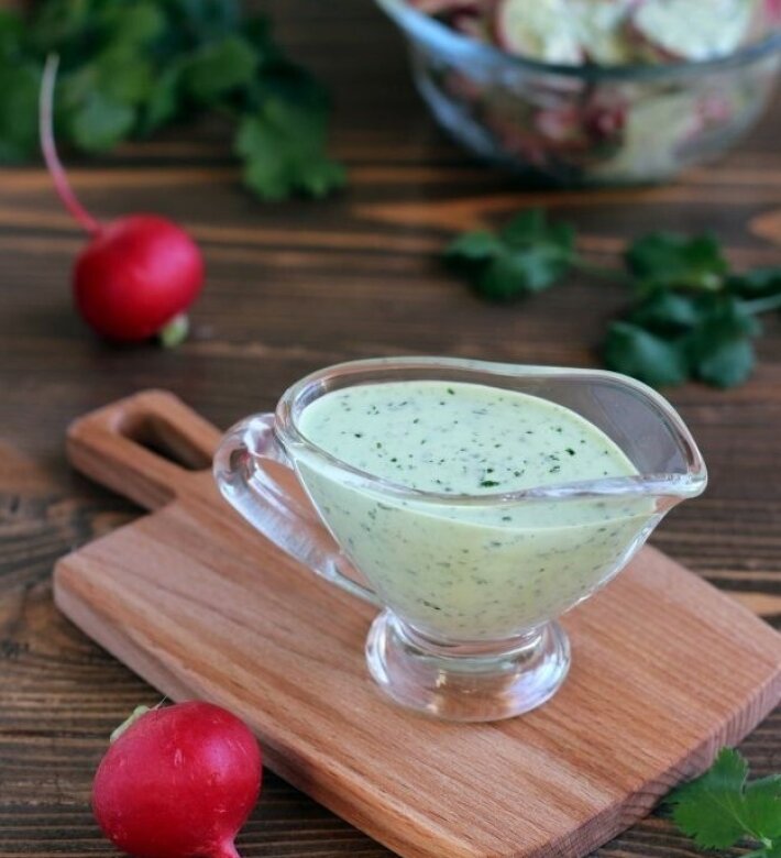 Соус с огурцом