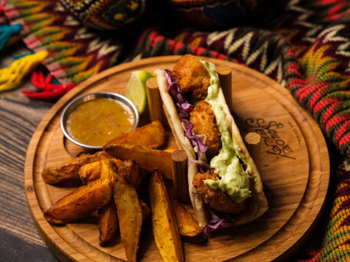 Тако с филе цыплёнка